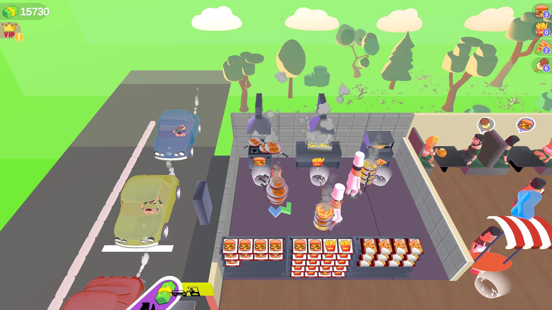 Restaurant Director - FastFood 3D screenshot