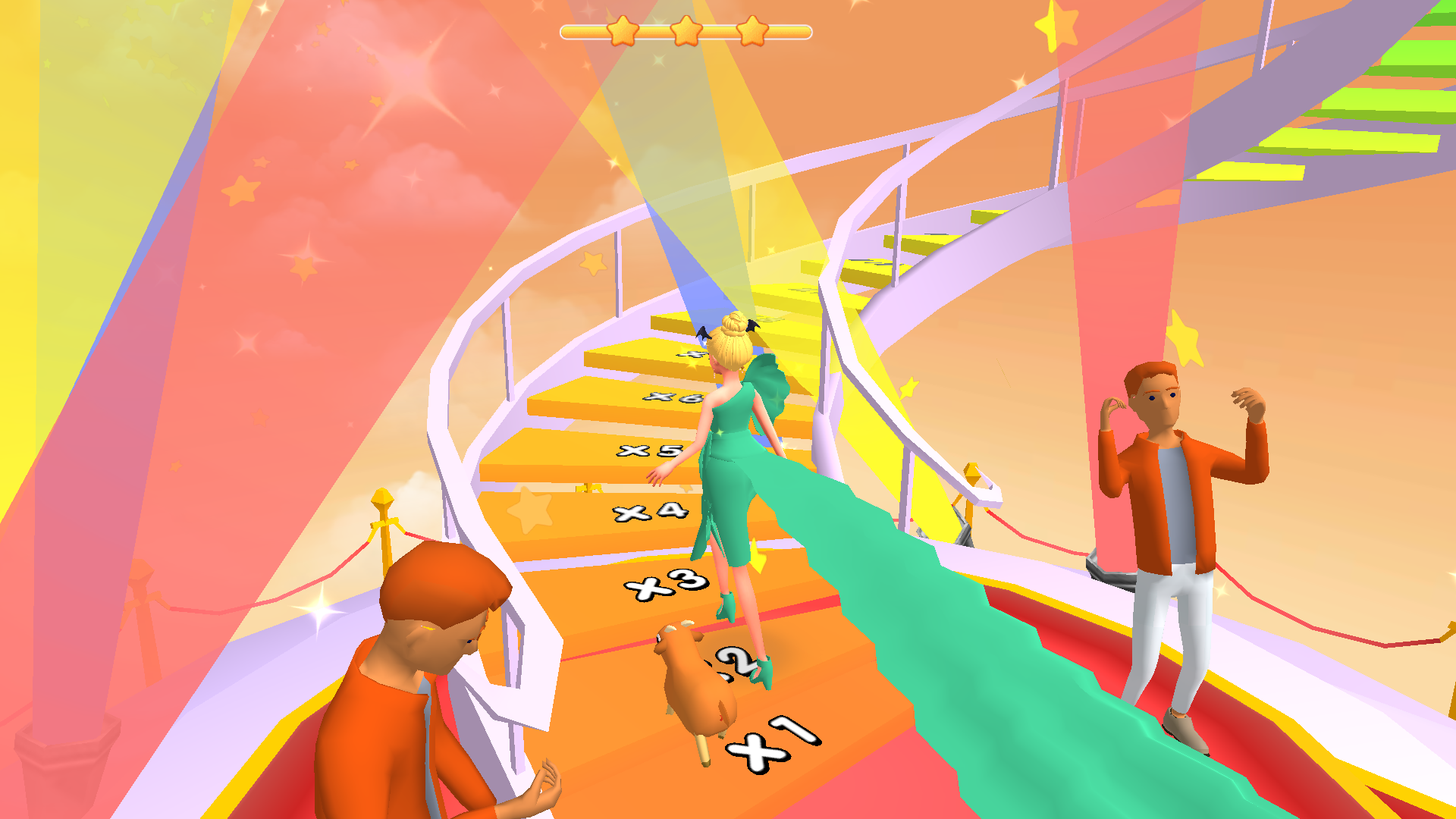 Fashion Girl Dancing Dress screenshot