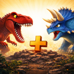 Jurassic Battle! Dinosaur Evolution!