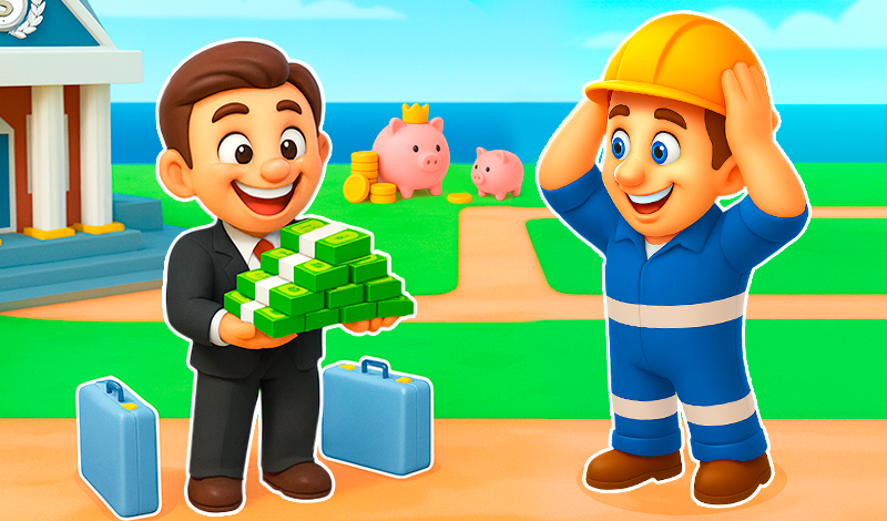 Idle Business Empire: Money Farm Idle Tycoon 3D game cover