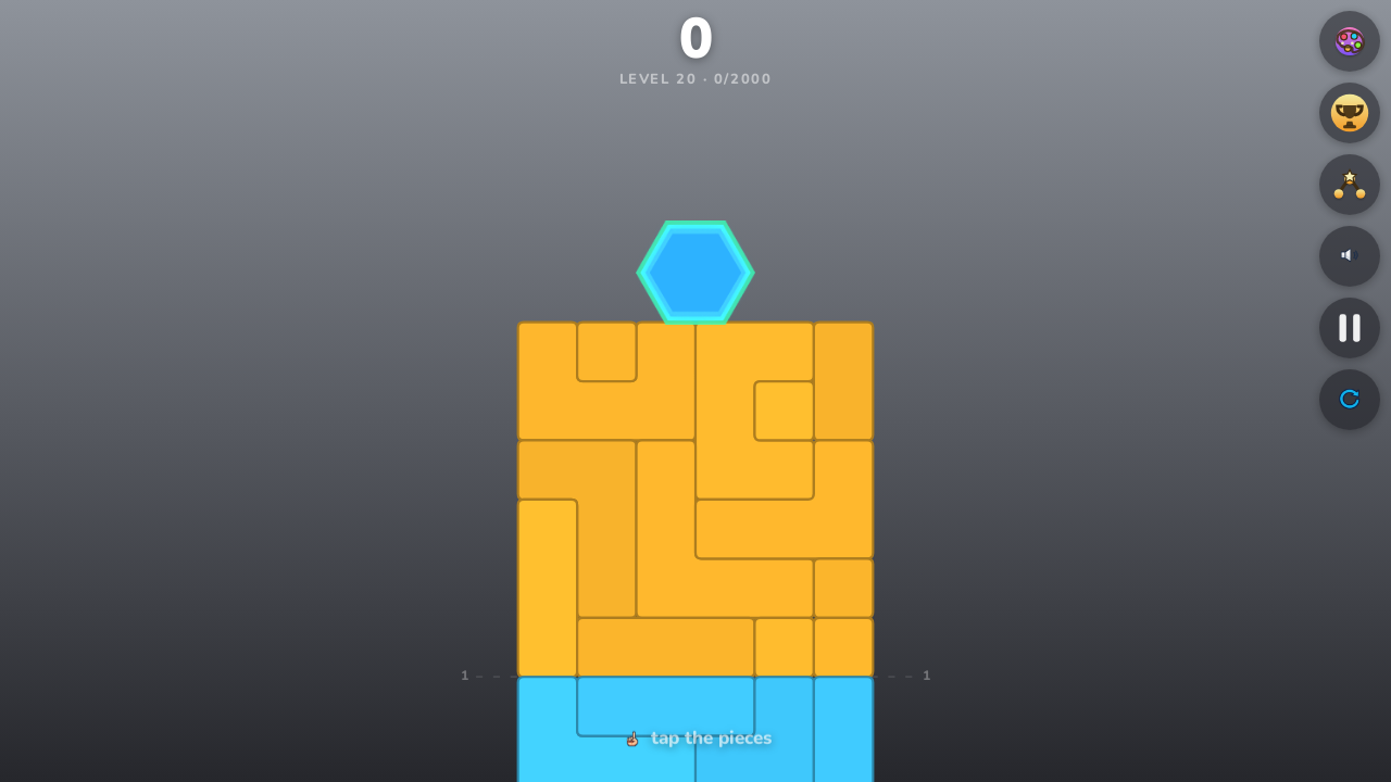 Hex Fall — screenshot 1
