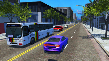 Online Car Destruction In A Big City