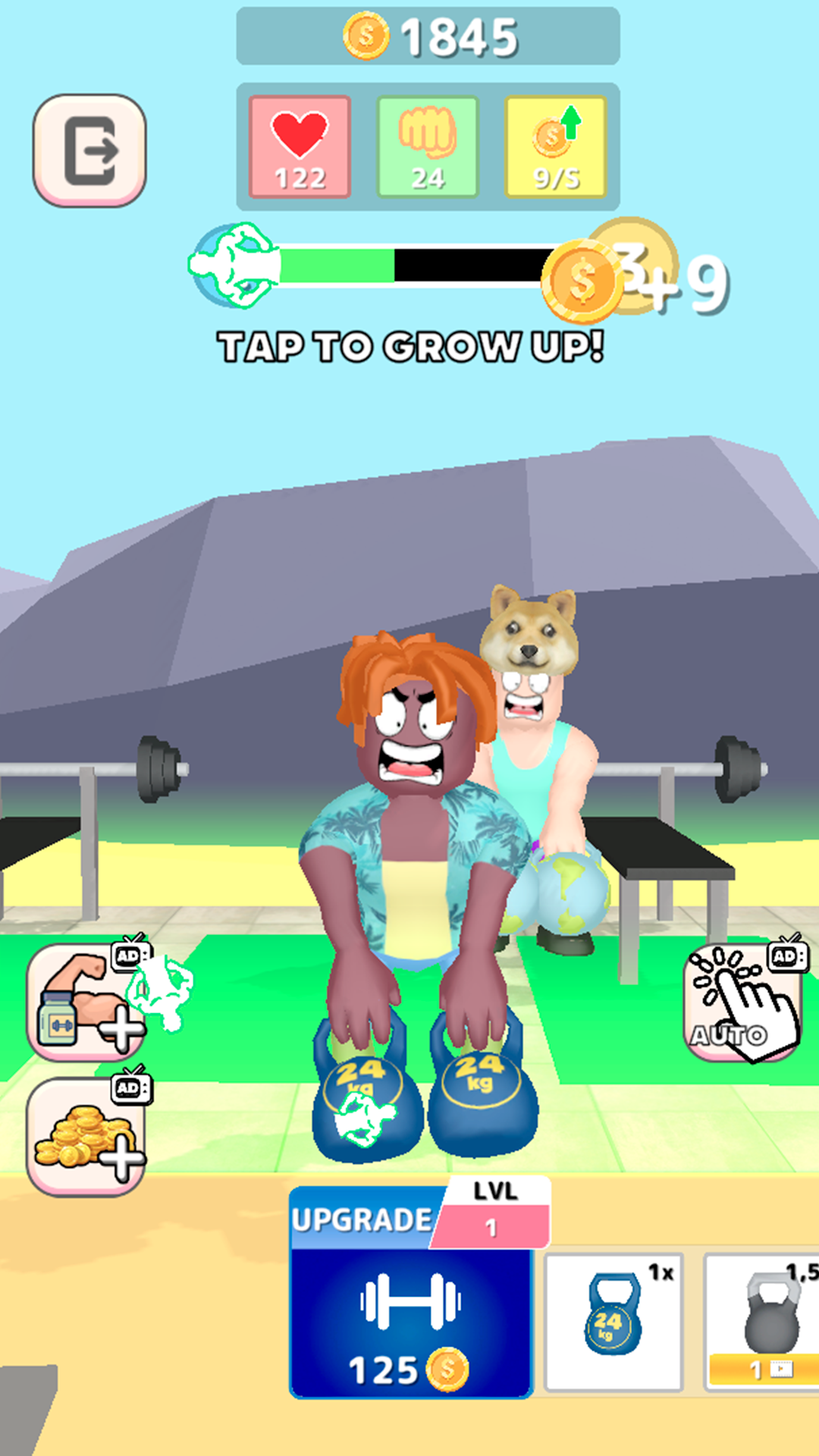 Robbie +1 Strength: Gym Clicker screenshot 8
