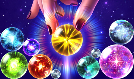Merge: Magic Glass Orbs 2048
