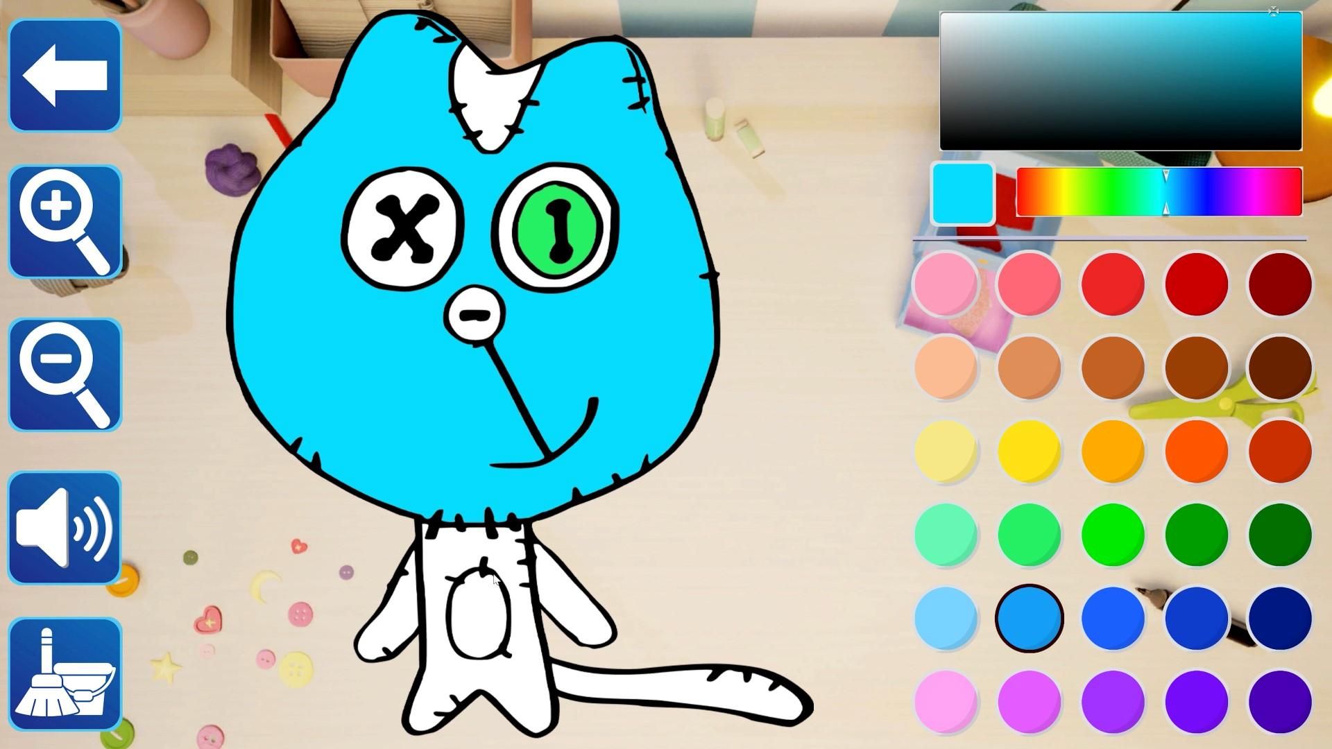 Kitten Mormitten Coloring Book screenshot