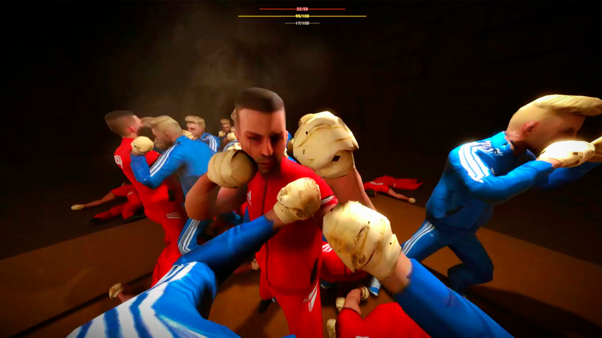 Красно-синий файтинг 3 — screenshot 1
