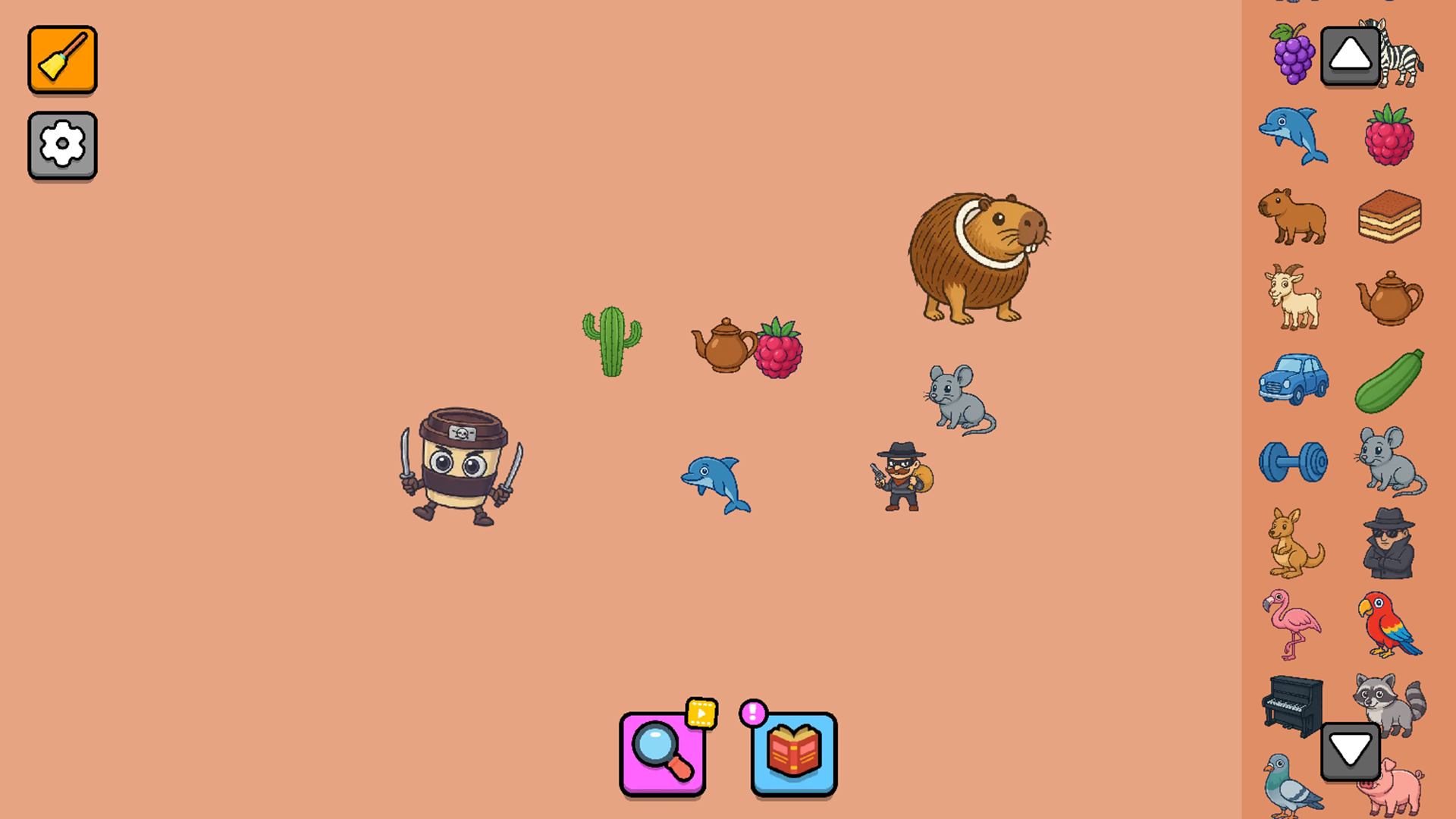 Brainrot Lab: Слияние Мемов — screenshot 1