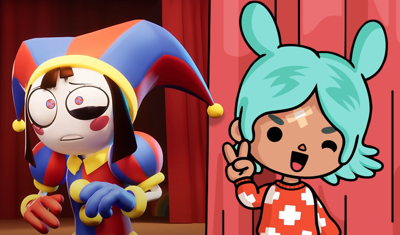 Toca Boca and the Circus: mix game cover