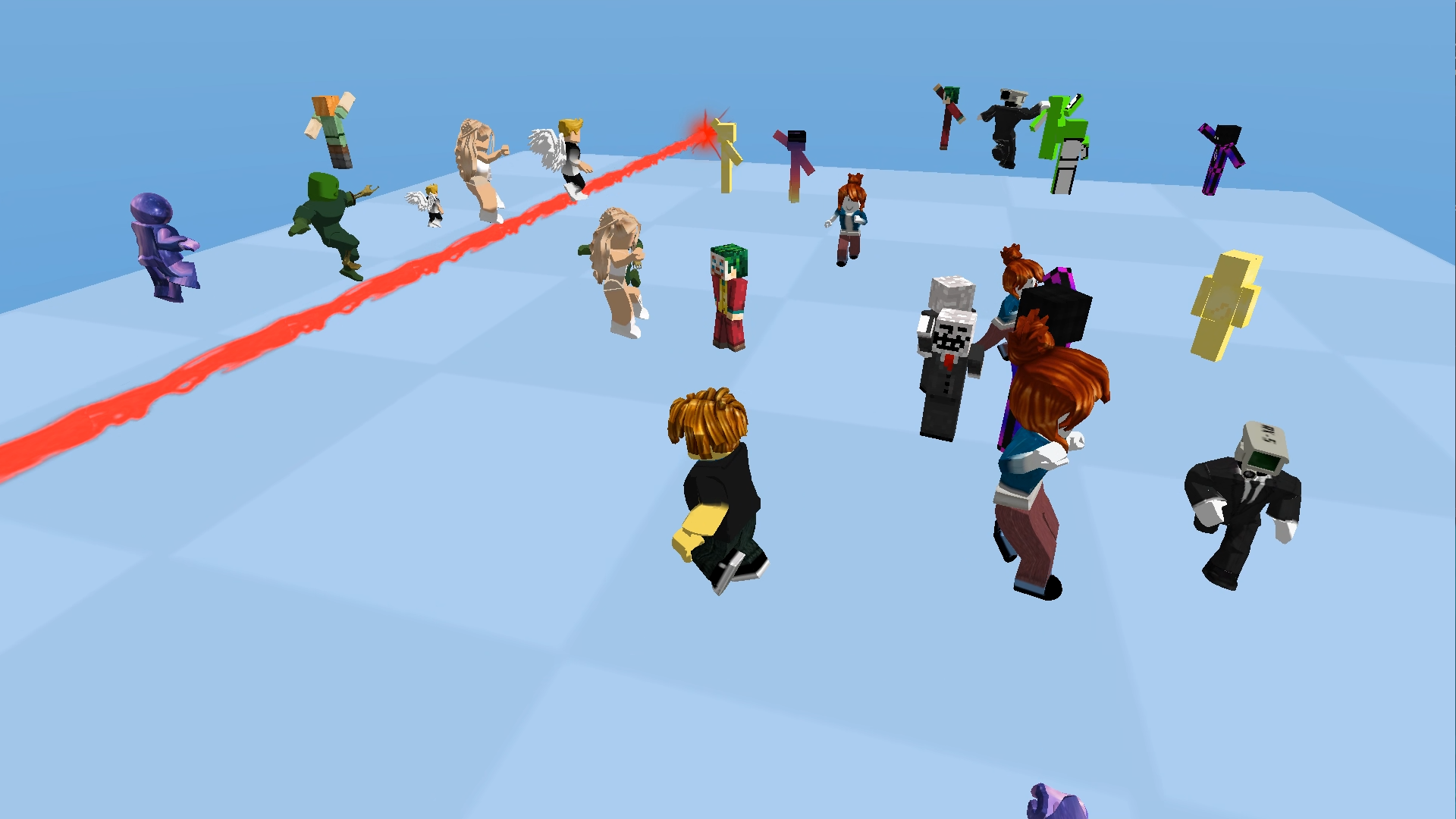 Mines vs Robls: Obby platform screenshot