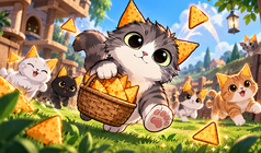 The Meow-Crunch Cat Farm