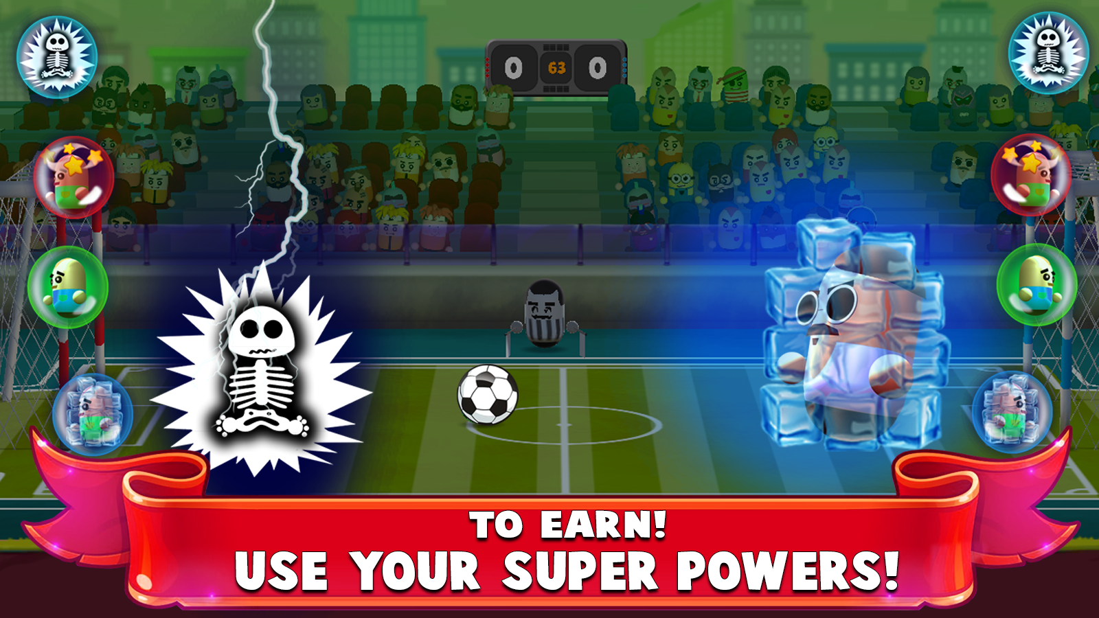 2 Player Head Soccer screenshot