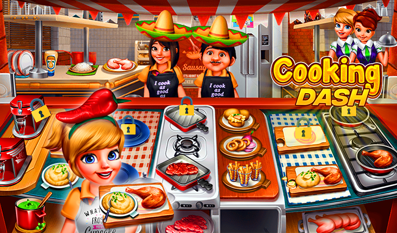 Cooking Dash by Spark Game Studios Play Online For Free On Playhop