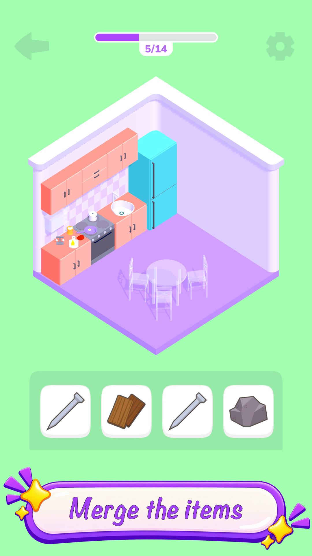 Roomoria: Merge & Design screenshot 7