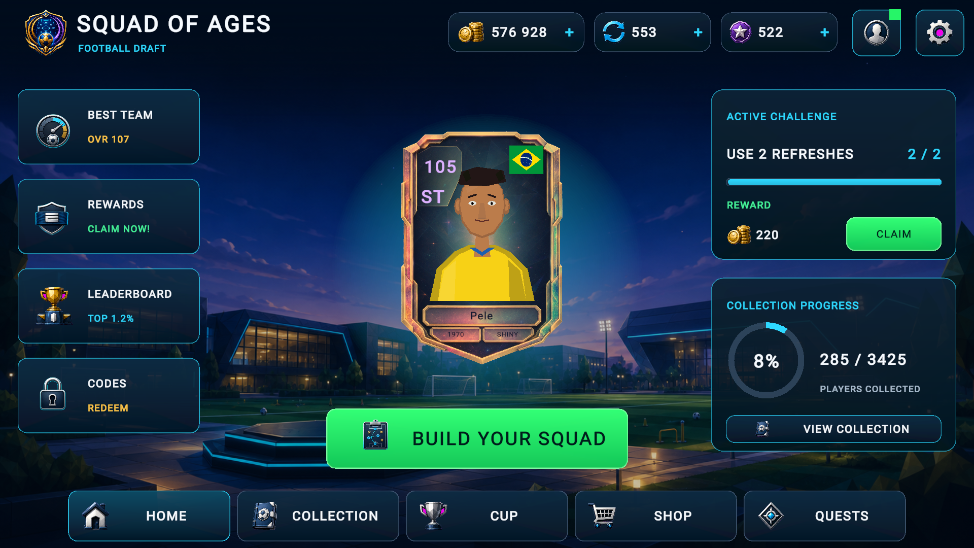 Squad of Ages: Football Draft — screenshot 1