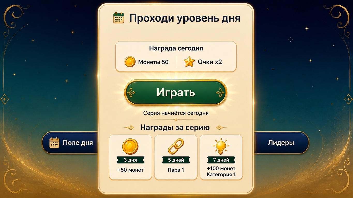Слова: Найди связь — screenshot 5