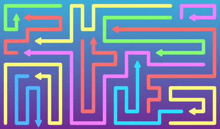 Arrows. Unravel.