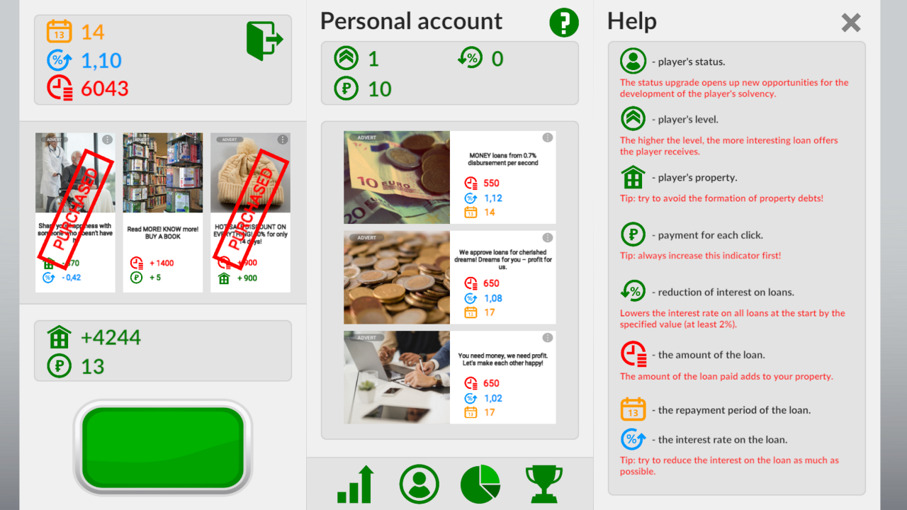 Credit Clicker — screenshot 2