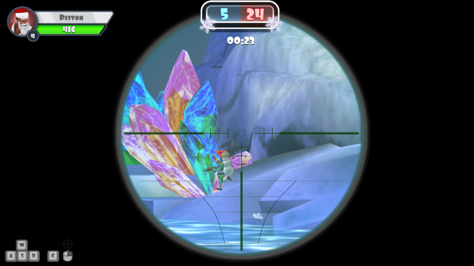 Winter Clash 3D screenshot
