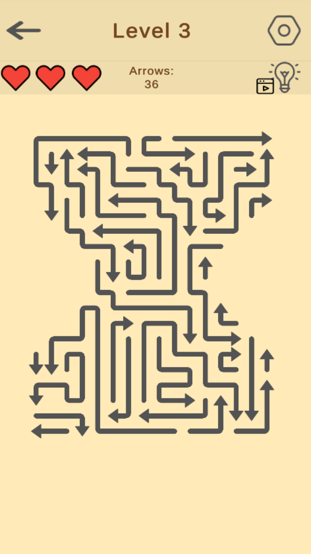 Untangle the arrows screenshot 3