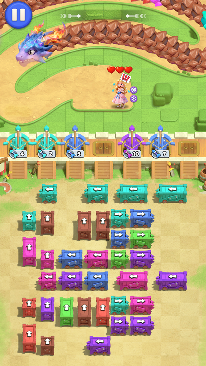 Rescue Princess: Archer Puzzle screenshot 3