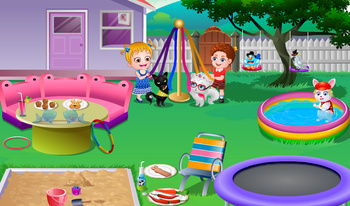 Baby Hazel Pet Party