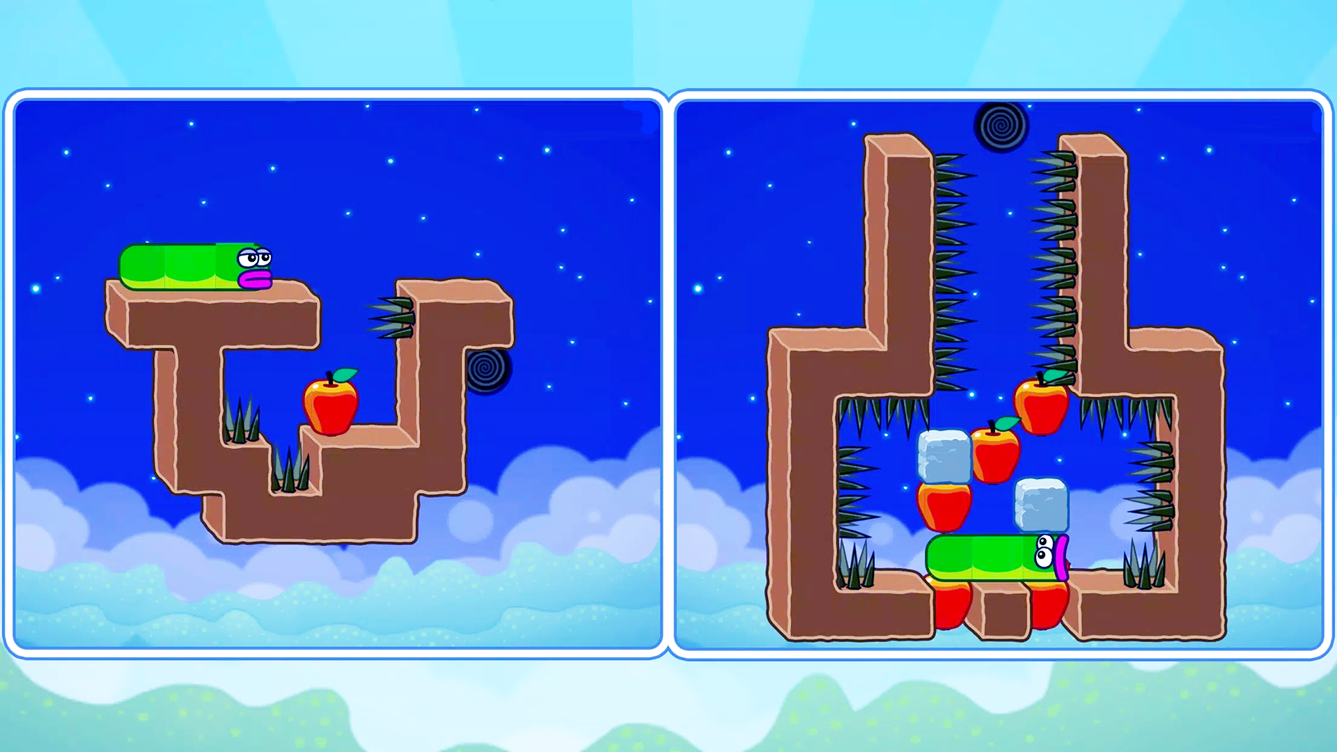 Apple Worm - Snake Puzzle screenshot