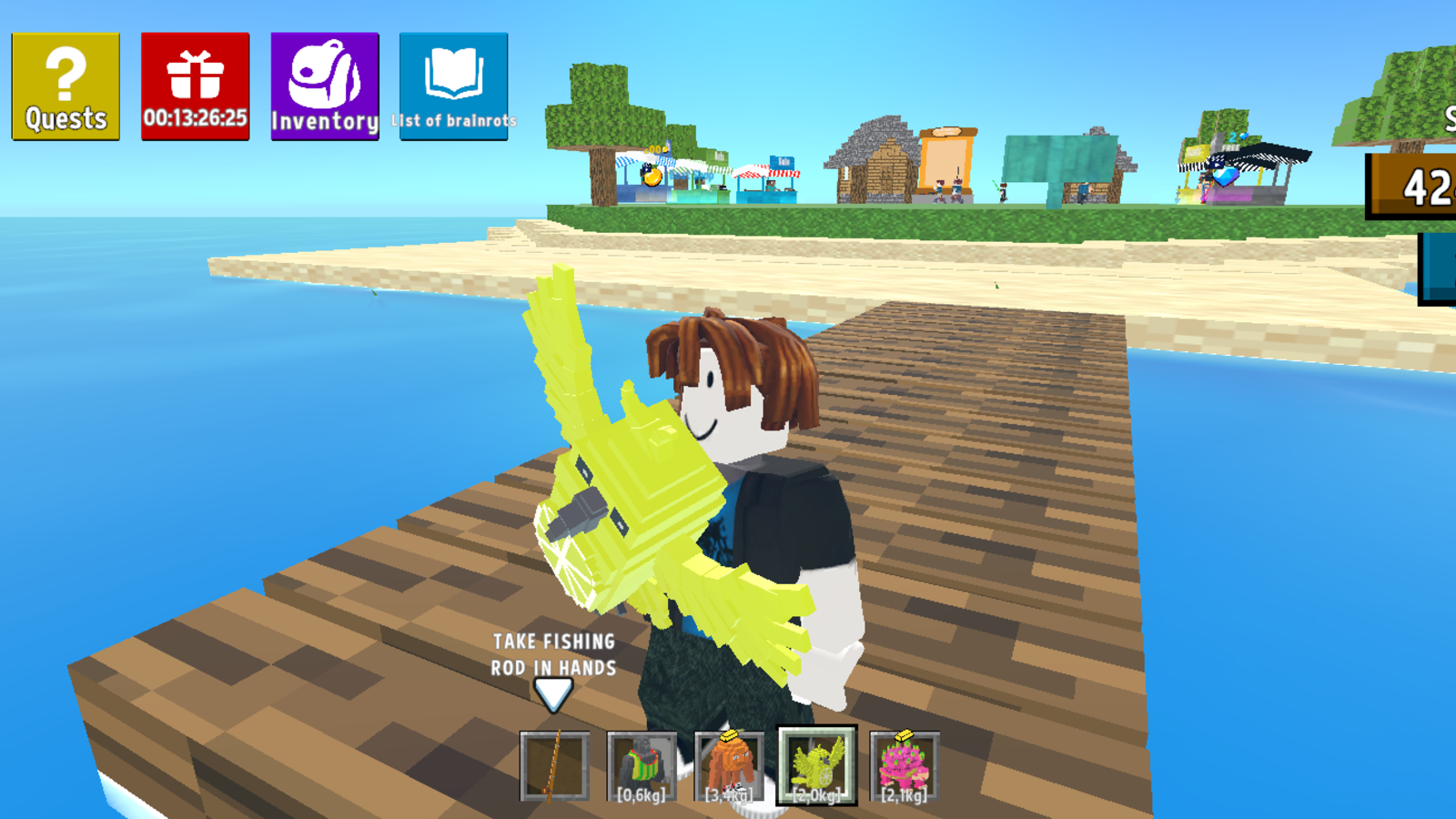 Robbie: Brainrot Fishing — screenshot 2