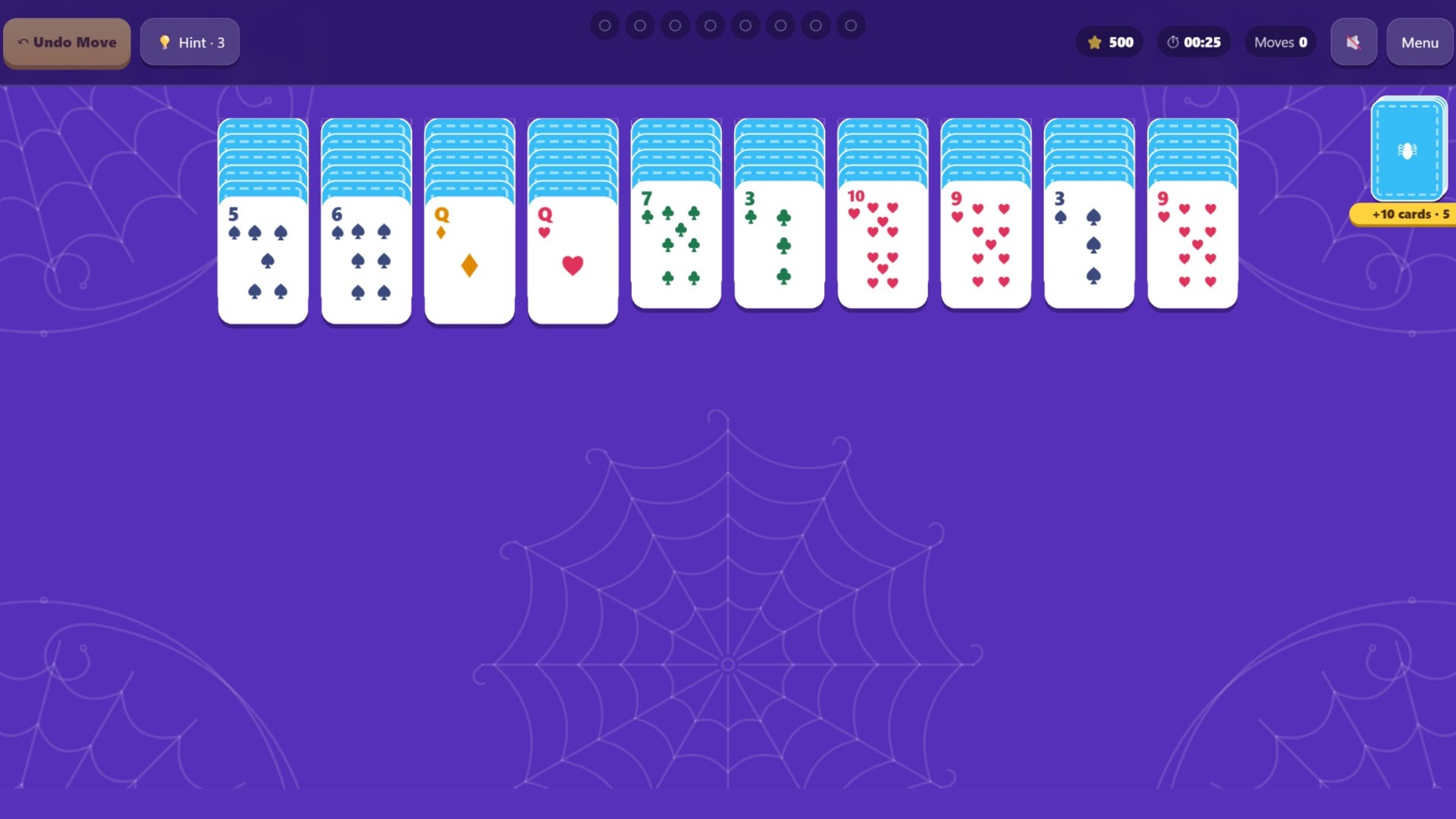 Spider Solitaire 2027 — screenshot 3