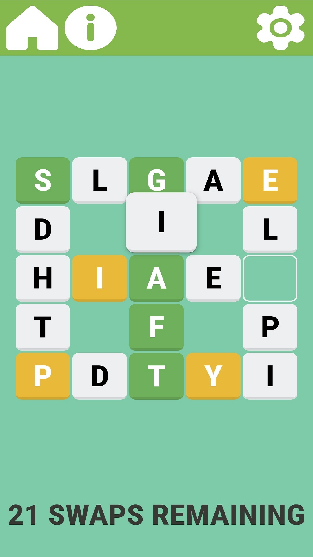 Waffle. Word game screenshot 7