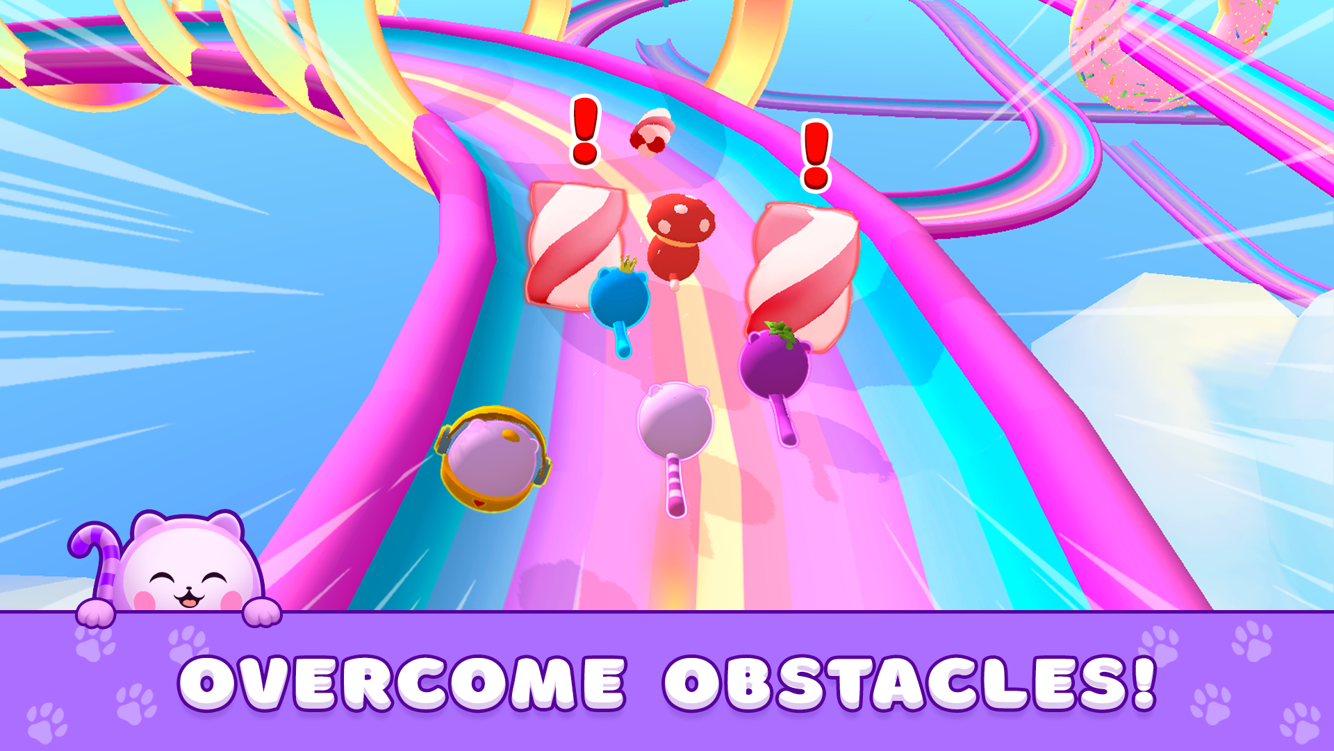 Flying Cats: Music Race! screenshot