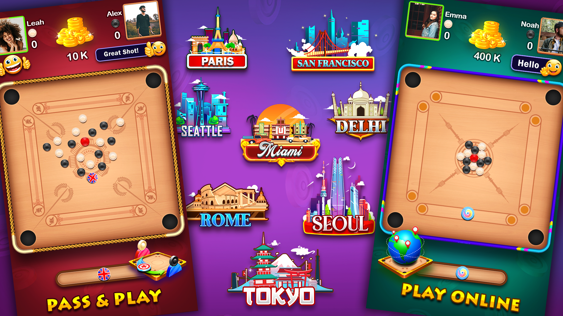 Carrom Party — screenshot 1