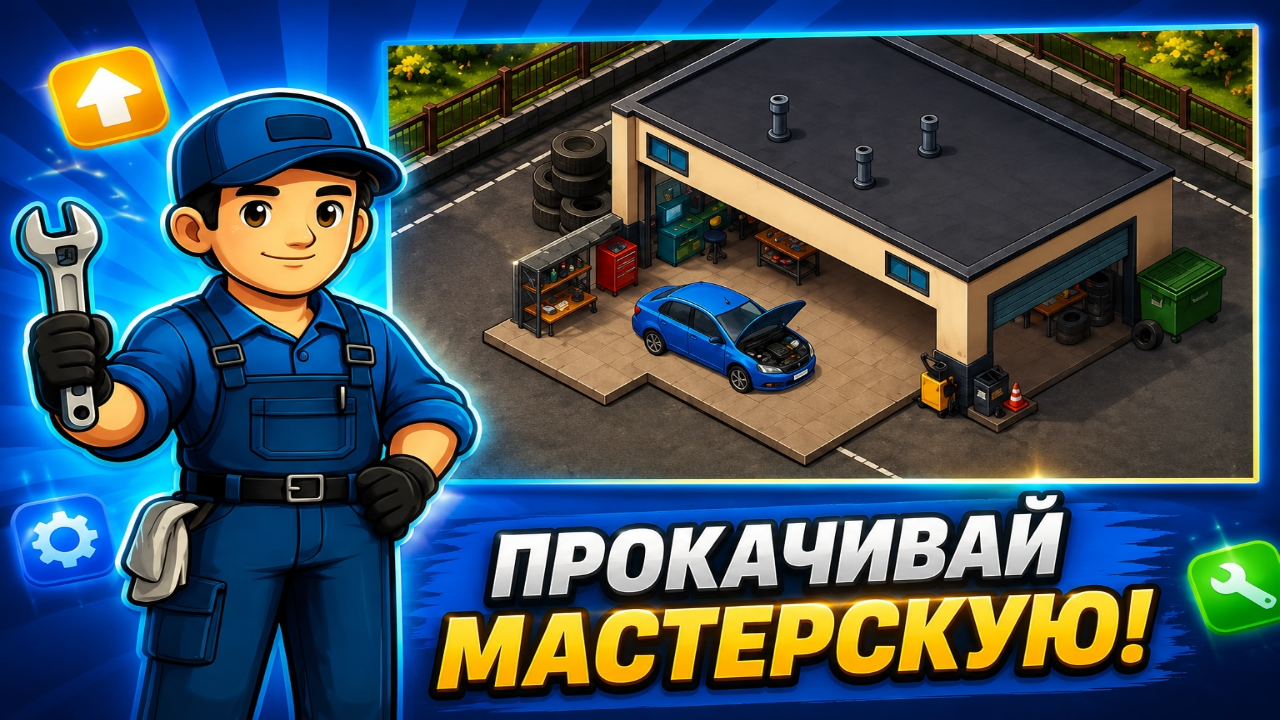 Автомастер кликер: путь к успеху — screenshot 1