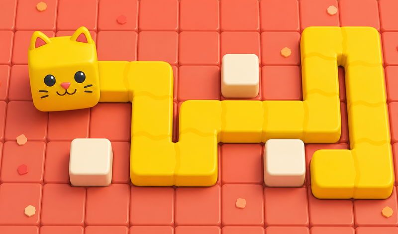 Quadcat: Fill the Maze game cover