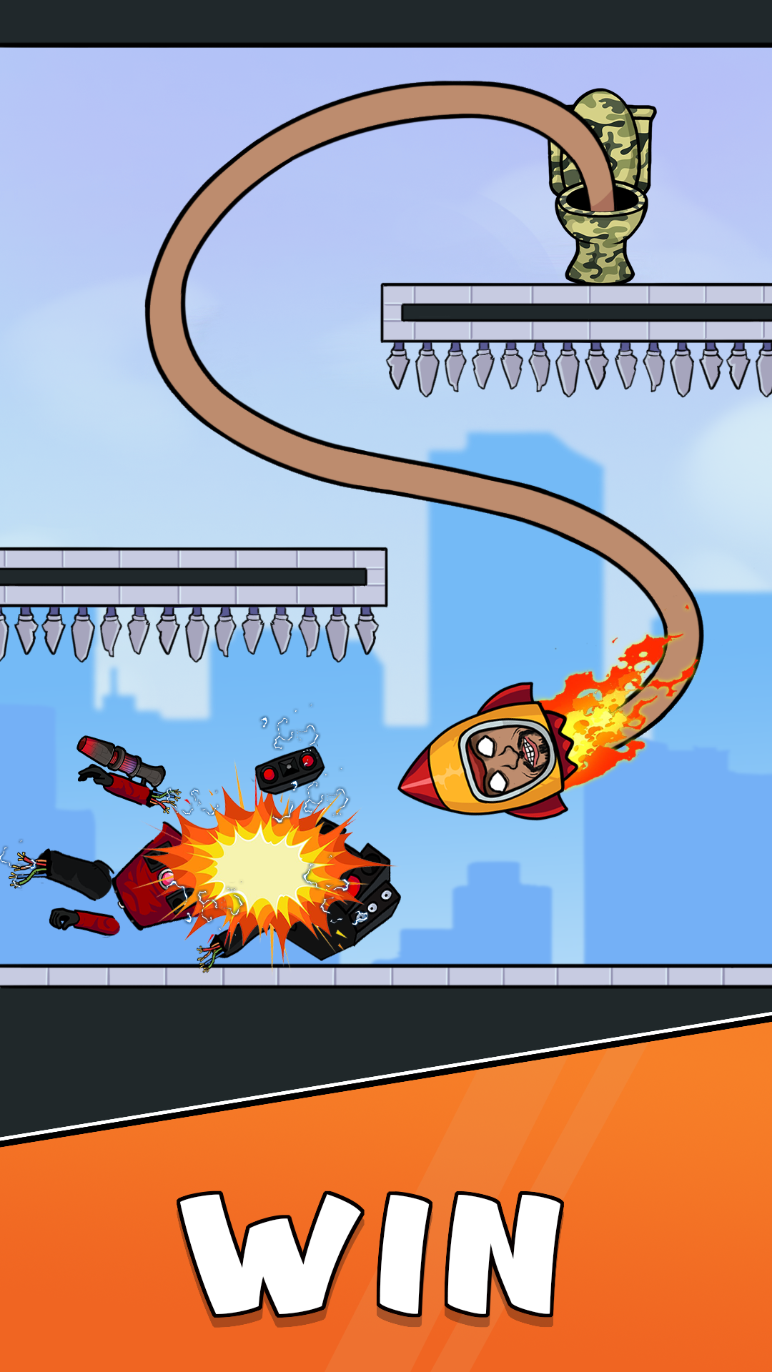 Skibidi Toilet: Move Head screenshot 6