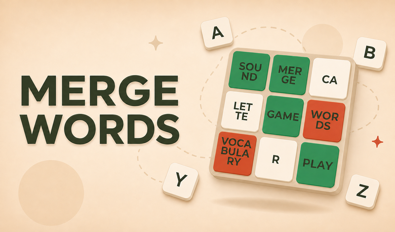 Merge Words game cover
