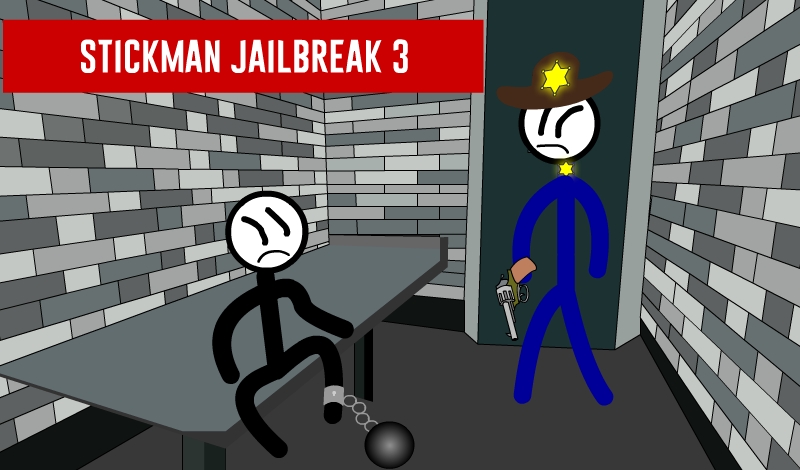 Stickman jailbreak 3 (by Starodymov) game cover