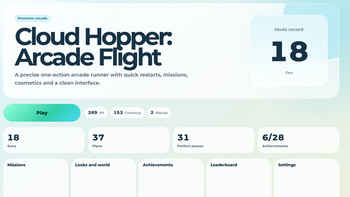 Cloud Hopper: Arcade Flight