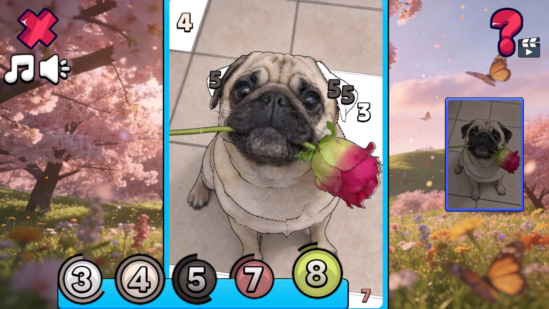 Cute Dogs: Color by Number — screenshot 3