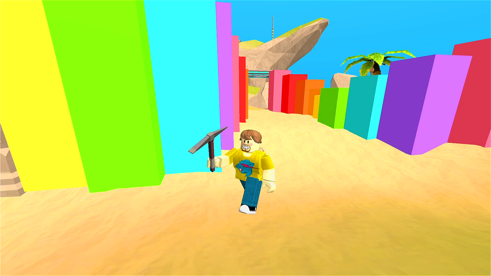 Obby: Beast Games on the island screenshot