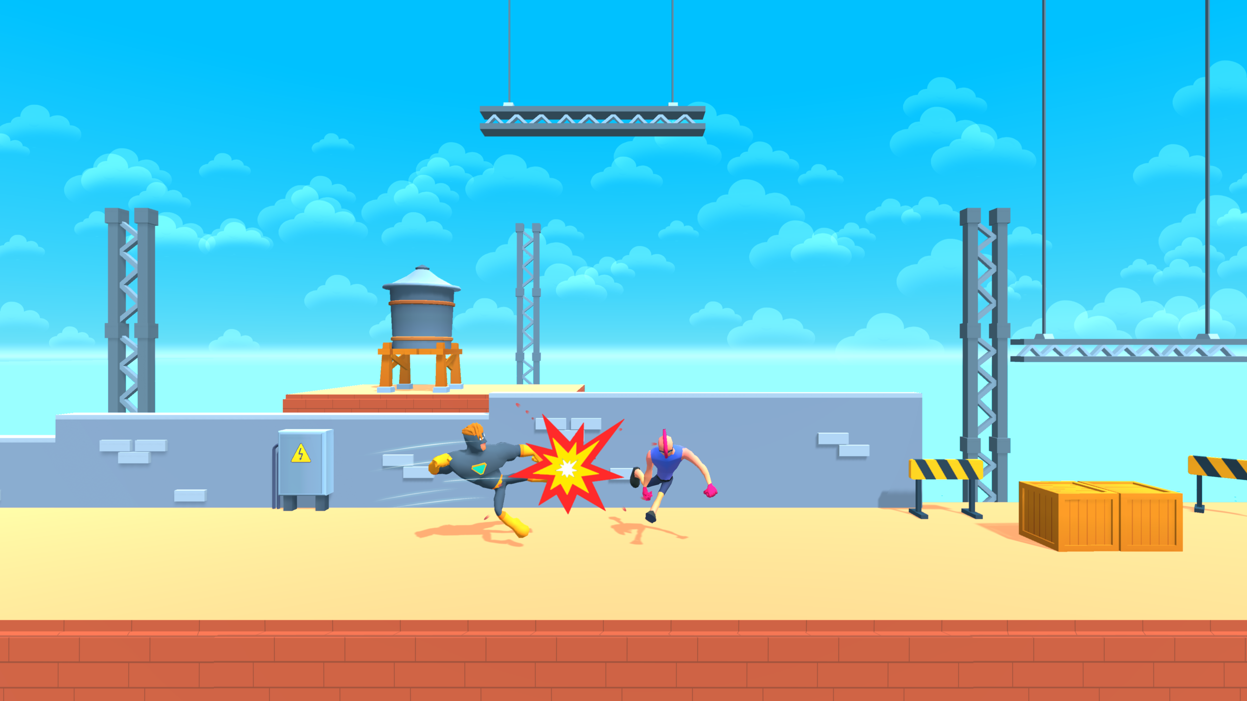 Hit and Run: Parkour and Fight 3D screenshot
