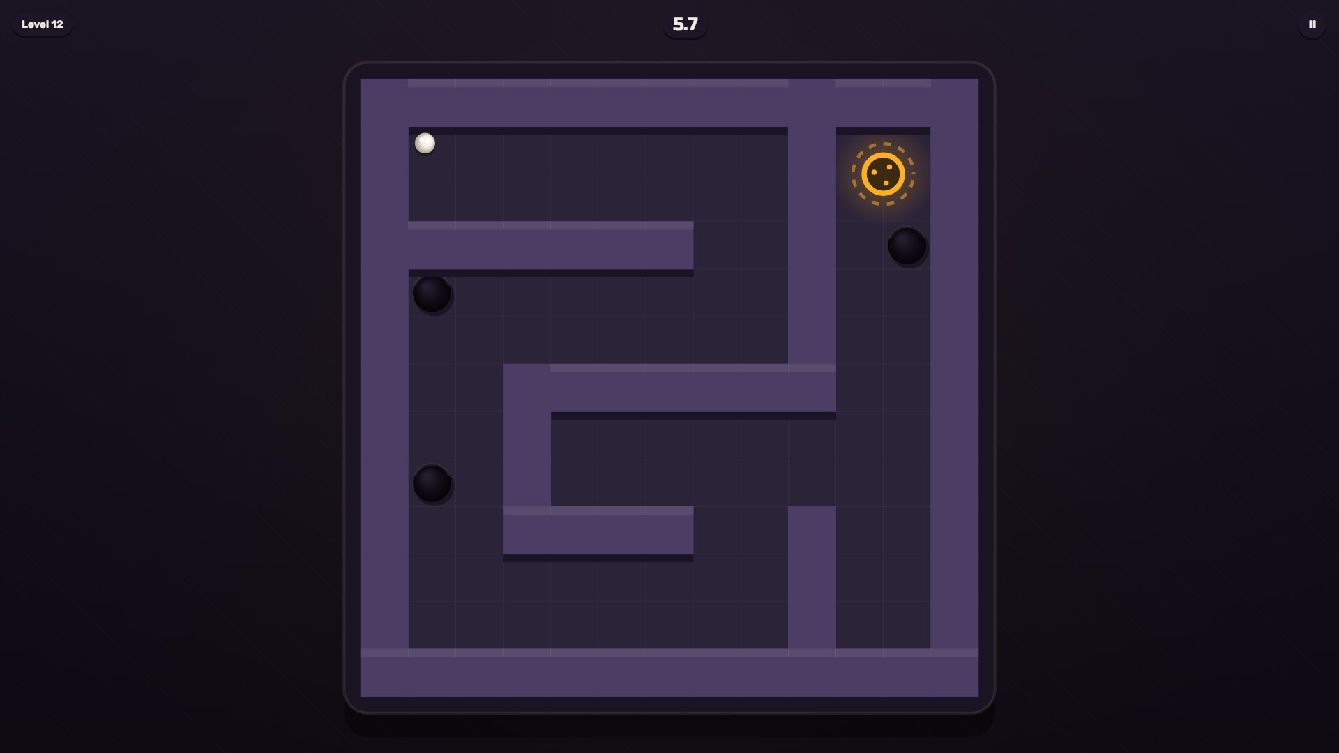 Labyrinth in a square screenshot 3