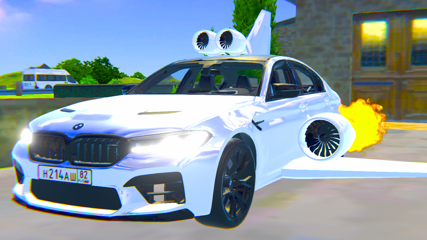 Turbo BMW M5 CS screenshot