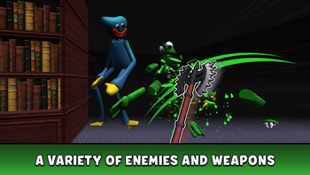 Poppy 4! Cut Monsters with Sword in Arena!
