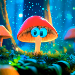 Mushroom. The Silent Hunt