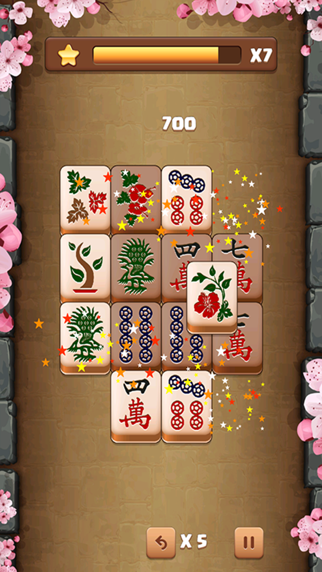 Mahjong Flowers screenshot 6