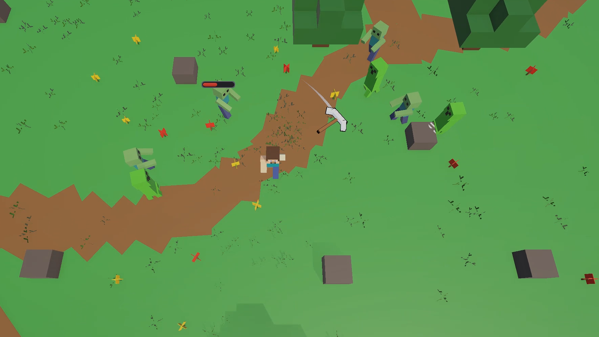 Майн Кирка: Выживание 3D — screenshot 1