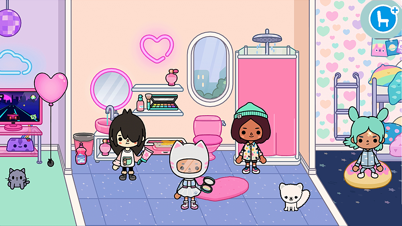 Toca Boca Rainbow House screenshot