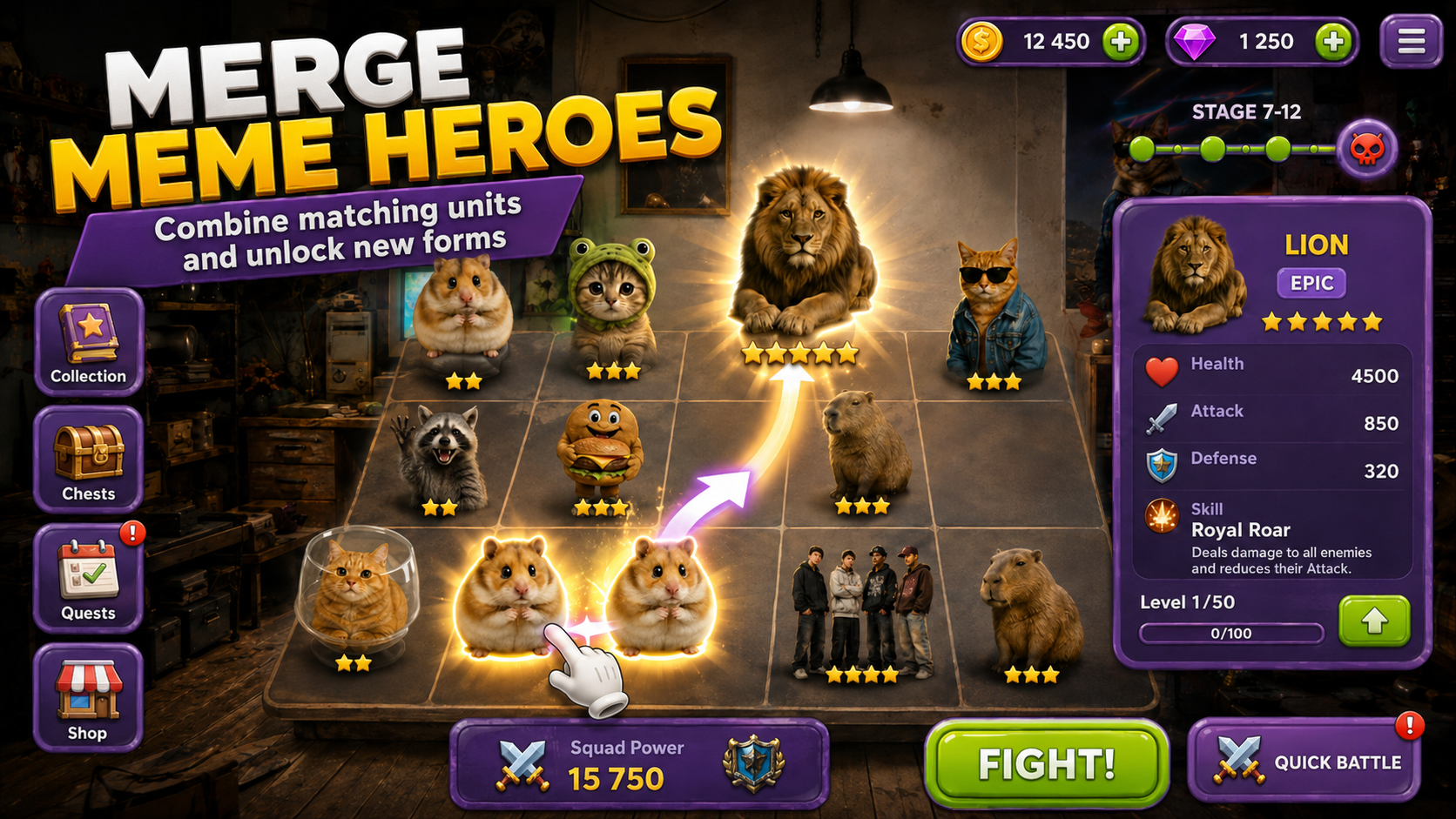 Merge Memes and Fight — screenshot 4