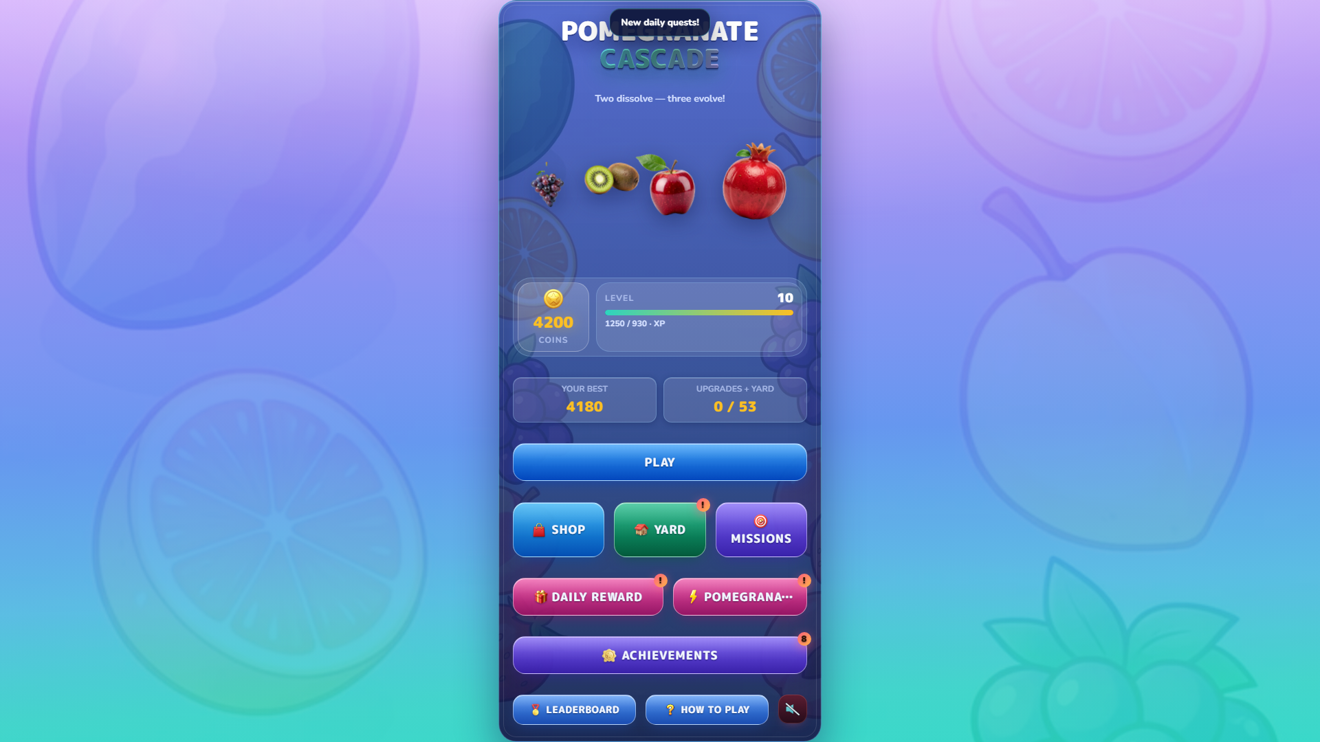 Pomegranate Cascade screenshot 9