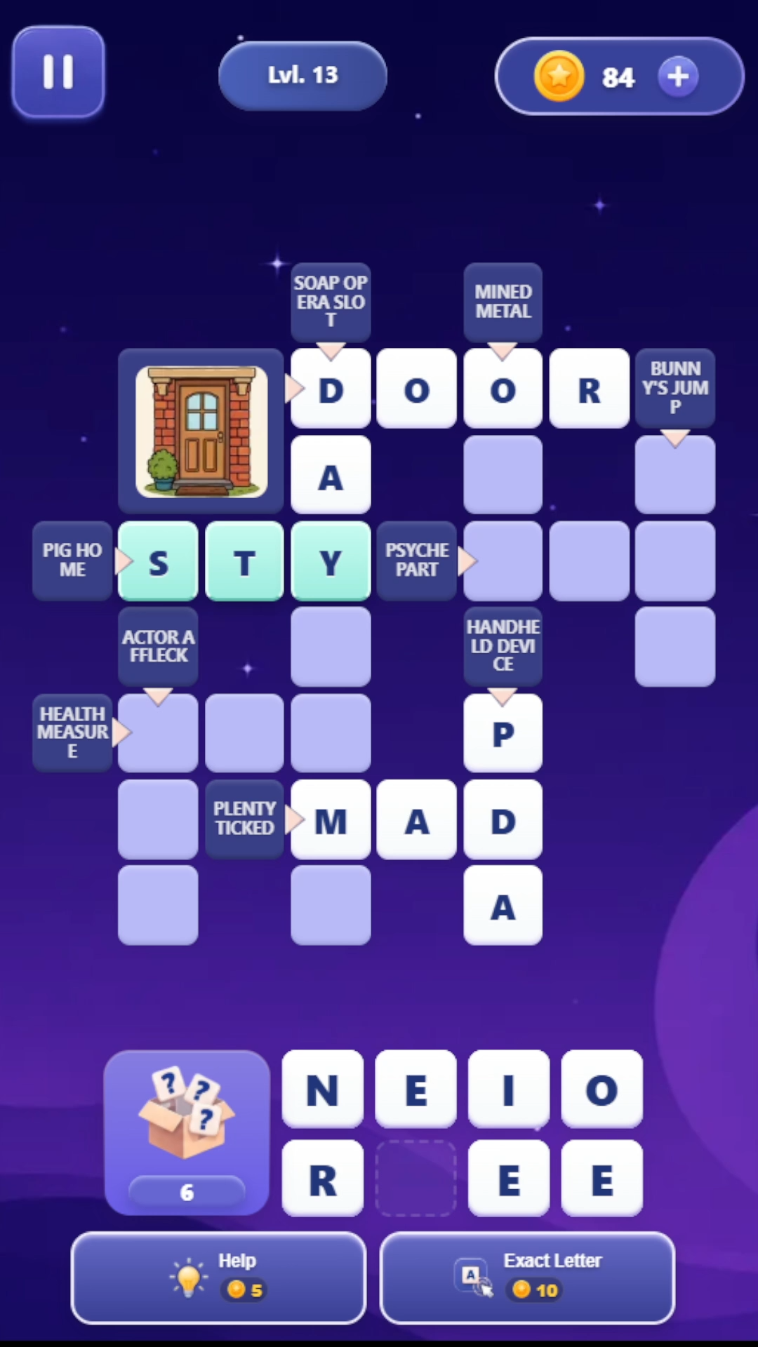 Crosswords: Letters from a Box screenshot 8